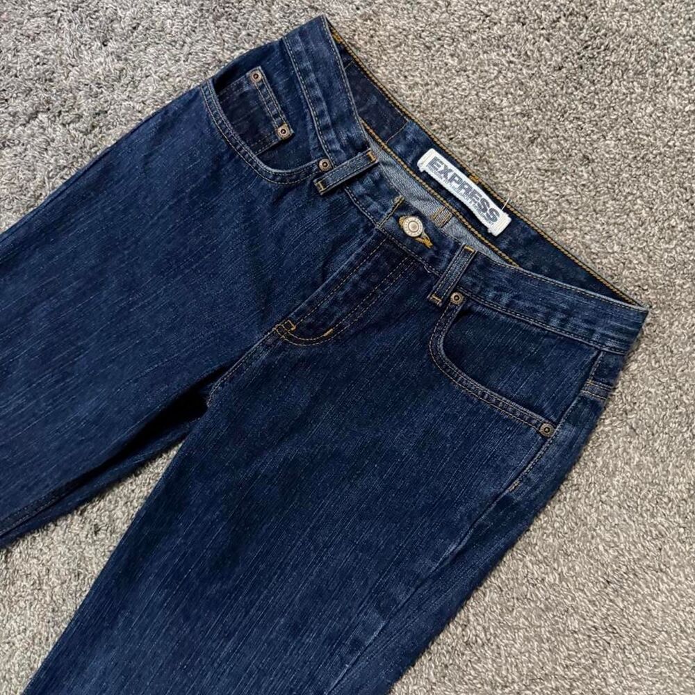 Vintage Express precision fit low rise flares